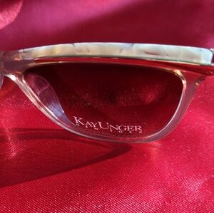 Kay Unger NEW Women's Cat Eye Rx-able Sunglasses 😎
